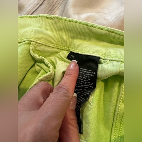 J Brand Green Skinny Jeans High-Waisted Stretch - Picture 7 of 7